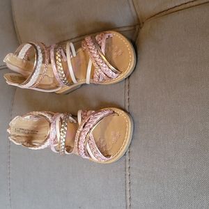 Toddler girl size 6 sandals
